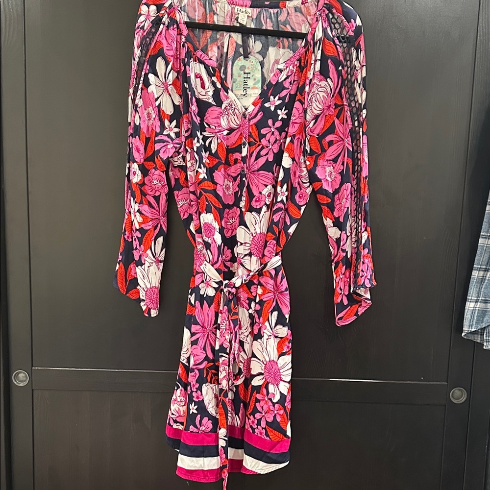 🆕 Hatley Multicolor Floral Long Sleeve Dress